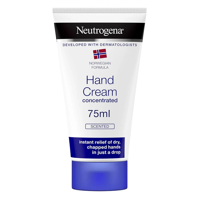 Neutrogena Norwegian Formula Hand Cream 75ml - Immediate Relief for Dry Chapped Hands