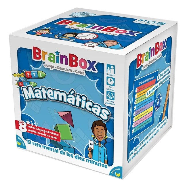 Juego de Mesa Brain Box Matemticas - Aprende y Divirtete - G123418