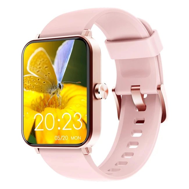 Smartwatch Zoskvee 169 - Notifiche messaggio e chiamata - Cardiofrequenzimetro - Contapassi - Sonno - Fitness