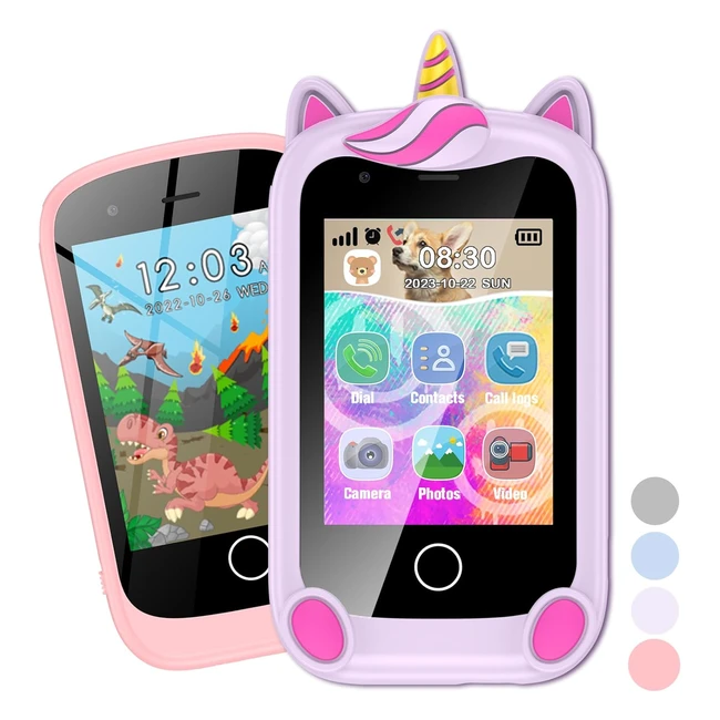 Tlphone Portable Enfant Smartphone Jouet dApprentissage - Contrle Parenta