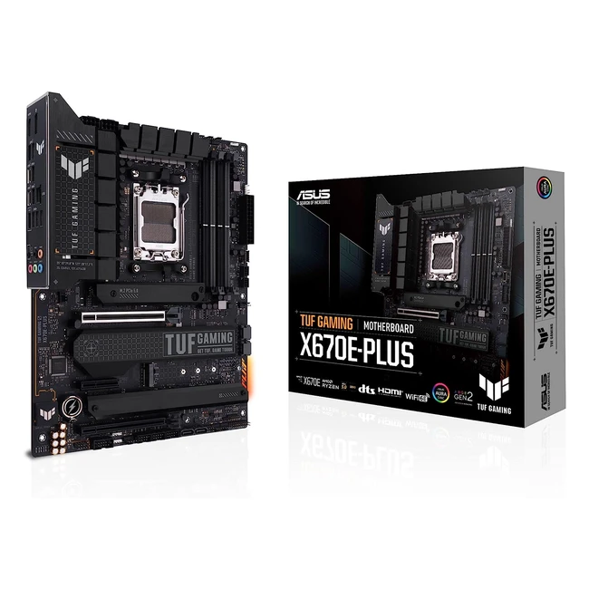 ASUS TUF Gaming X670EPLUS Scheda Madre ATX AMD X670 AMD AM5 DDR5 PCI 50 Realtek 