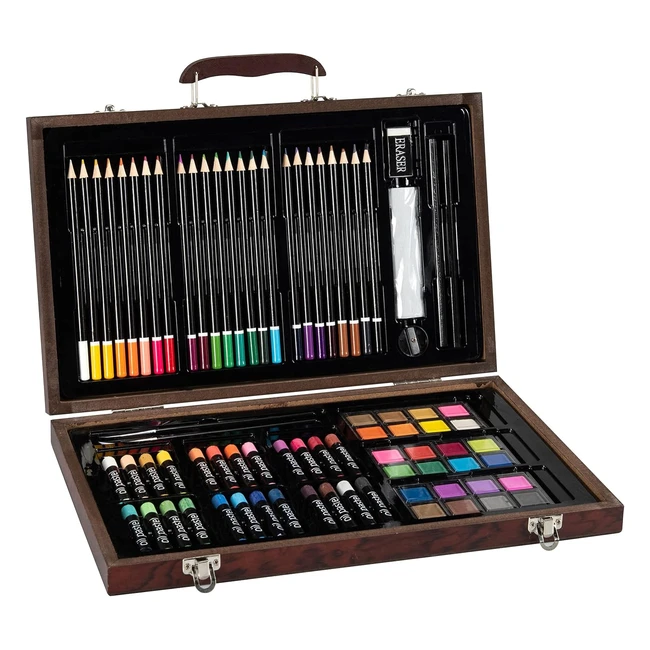 Costway 80 Piece Deluxe Art Set - Perfect for Beginners and Junior Artists