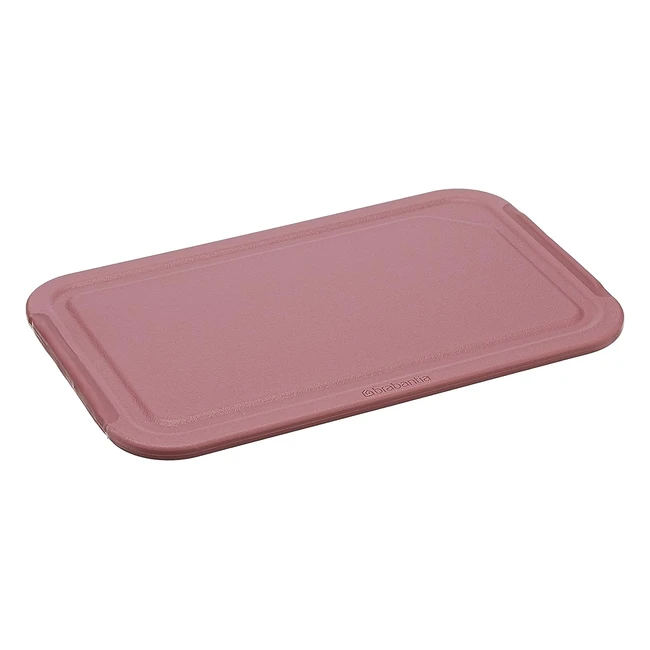 Brabantia Tasty Small Chopping Board - Grape Red - Non-Slip - Dishwasher Safe - 