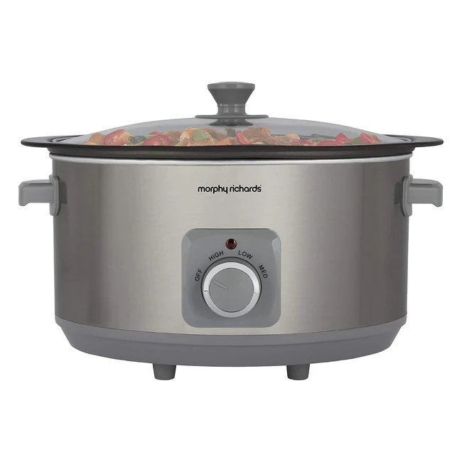 Morphy Richards 461014 Sear & Stew 65L Slow Cooker - One-Pot Solution
