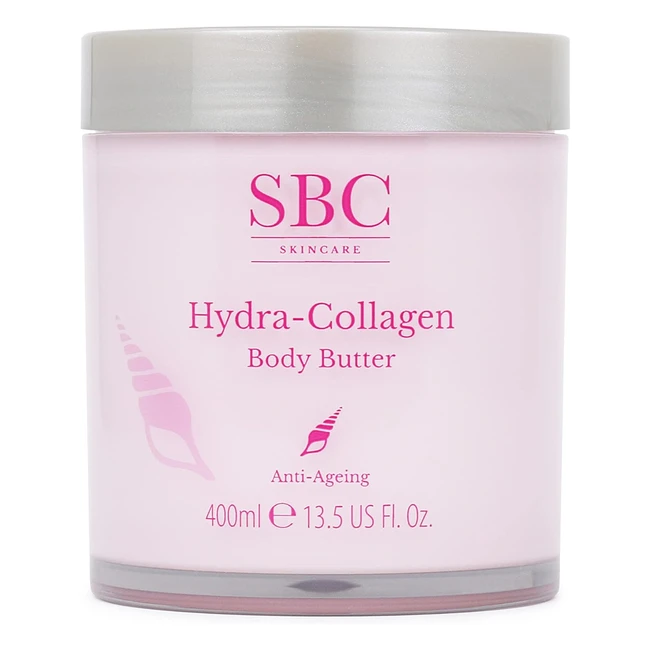 Hydracollagen Body Butter 400ml - Antiaging Moisturizer with Shea Butter & Vitamin E
