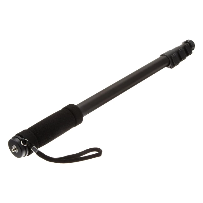 Amazon Basics 170 cm Monopod - Supports Cameras up to 66 lbs - Lightweight Aluminum