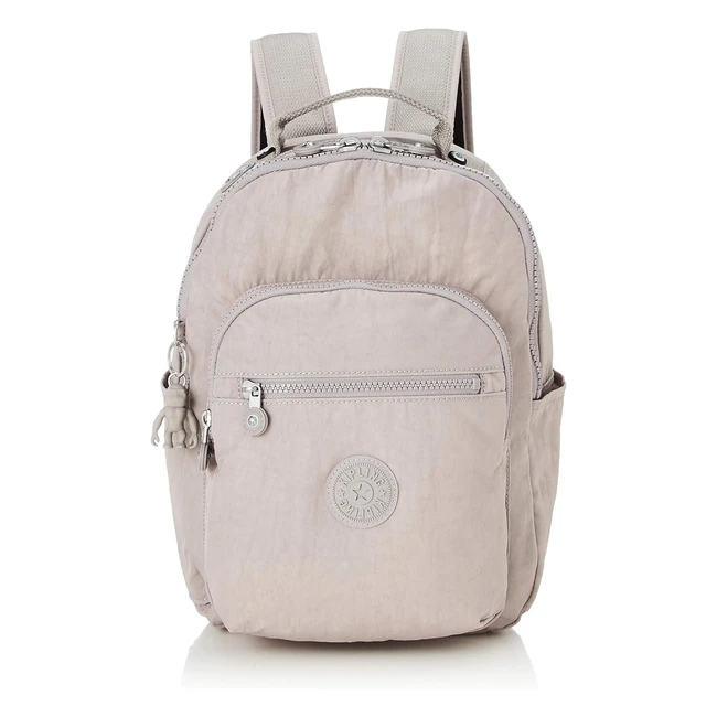 Kipling Seoul S Small Backpack - Laptop Protection - 13 inch - Grey