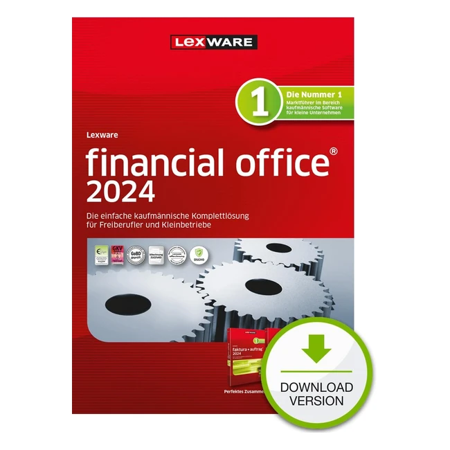 Lexware Financial Office Standard 2024 - Einfache kaufmnnische Komplettlsung