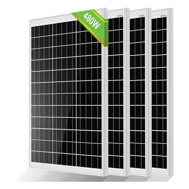Paquete de 24 Paneles Solares Ecoworthy 100w 120w 150w - Ref. 4-120w