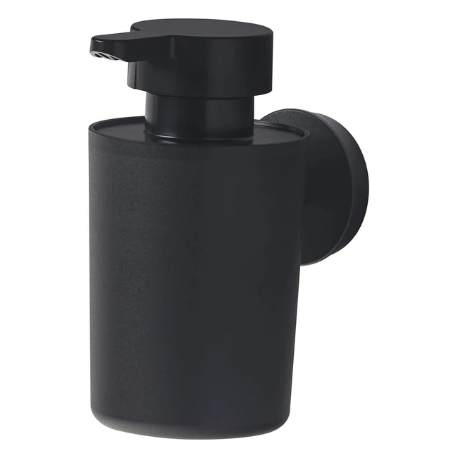 Distributeur de savon noir Tiger Urban - Qualité supérieure - Facile à installer et nettoyer