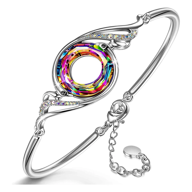 Kate Lynn Crystal Bangle Bracelet - Perfect Mothers Day Gift