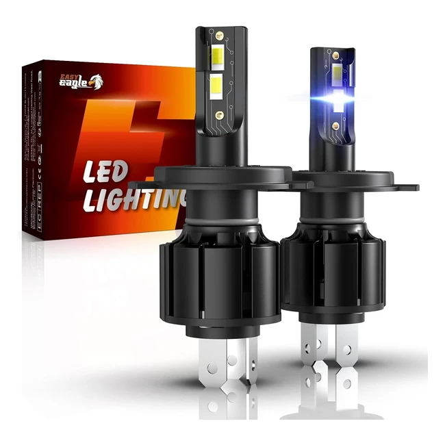 Ampoules LED H4 Easy Eagle - Remplacez vos phares avant de voitures avec ces amp