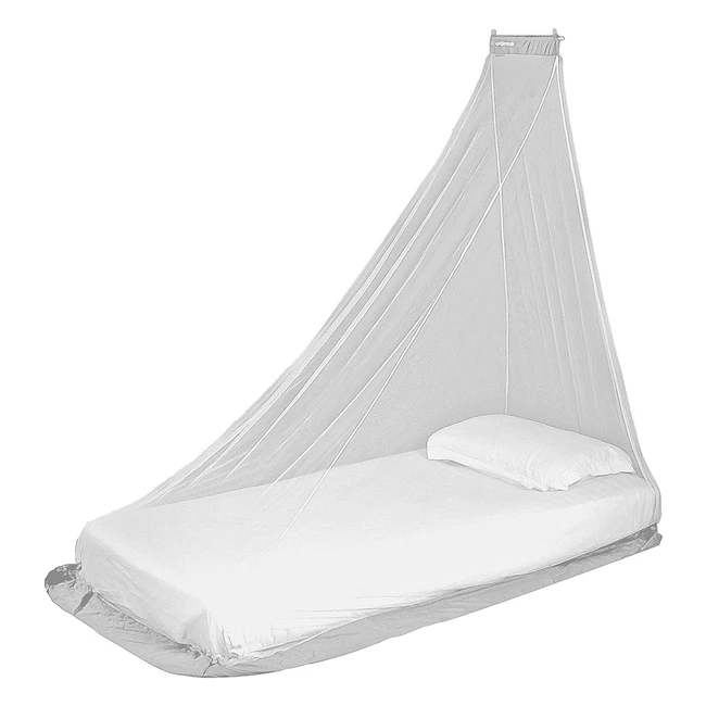 LifeSystems Micronet Mosquito Net - Ex4 AntiMosquito Formula - 156 Holes - Indoor/Outdoor - Camping - Quickhang System