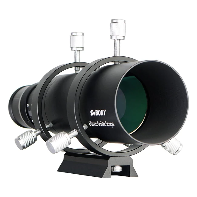 Télescope guideur SVBONY SV106 60mm F4 avec focaliseur hélicoïdal - Compatible avec ZWO QHY - Trouvez et guidez les étoiles