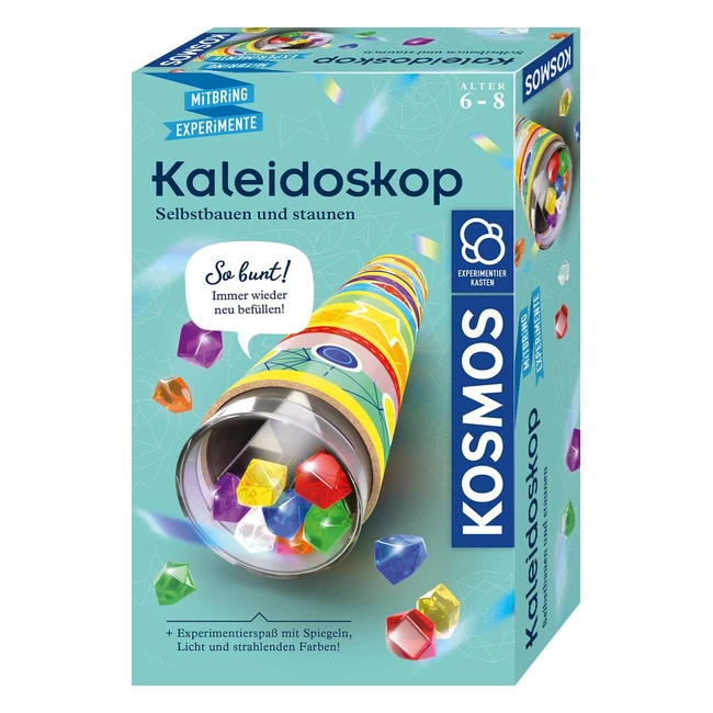 Kit Expérimentation Kaleidoskop - Couleurs Dansantes - Pour Enfants à Partir de 6 Ans