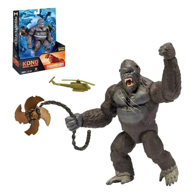 Ferocious Kong Action Figure - Highly Detailed & Articulated - 6 inch - MonsterVerse