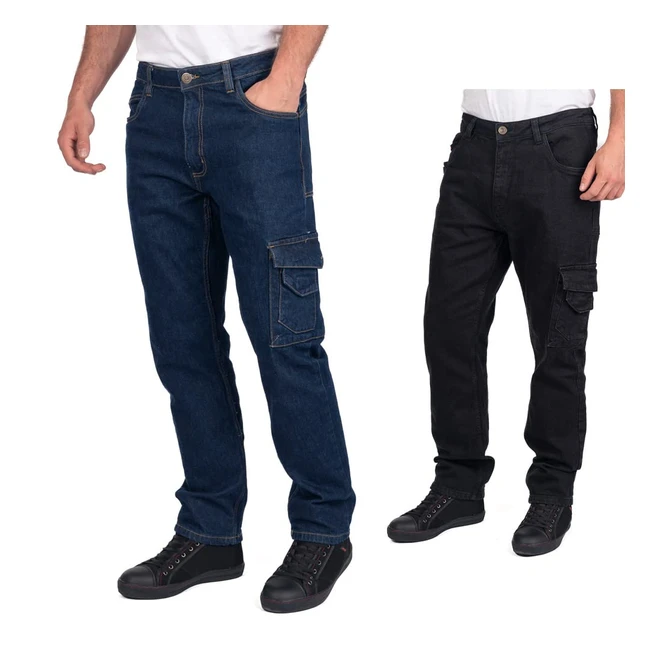 Jeans di lavoro Lee Cooper Carpenter Stretch Denim - Taglia 30 Vita Normale