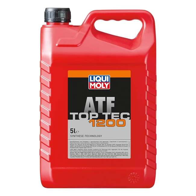 Aceite Liqui Moly Top Tec ATF 1200 5L - Engranajes Hidrulicos - Ref 3682
