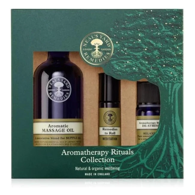Neals Yard Remedies Aromatherapy Rituals Collection Gift Set - Pure Organic Ess