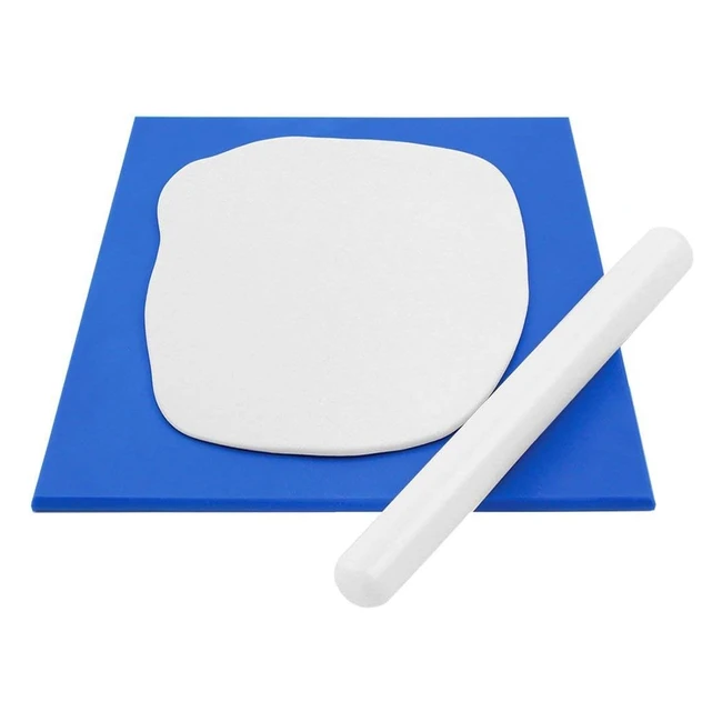PME RBM2 Rolling Out Board - Medium Size - Blue - 30x25cm - Nonstick Surface