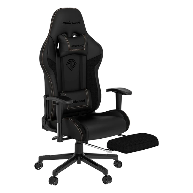 Anda Seat Jungle 2 Pro Gaming Chair - Ergonomic Office Chair with Footrest - Hea