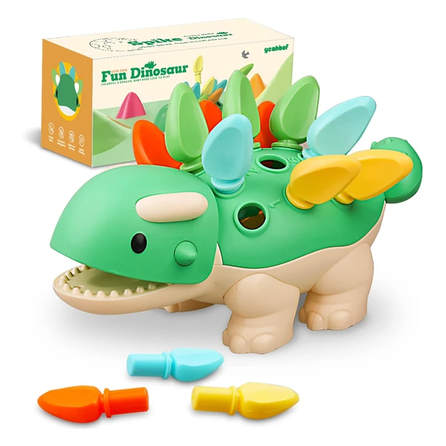 Jeu Dinosaur Montessori - Jouet Sensoriel pour Bb - Activits ducatives -