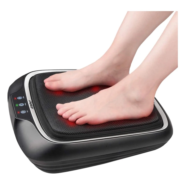 Renpho Foot Massager with Heat | Electric Shiatsu Feet Massager | Deepkneading Massage | Removable Cover