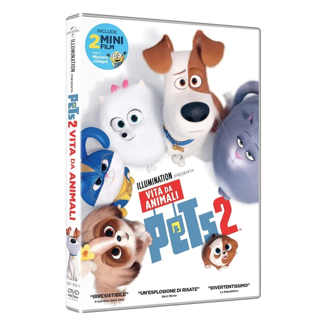 DVD Pets 2vita da animali import - Livraison gratuite