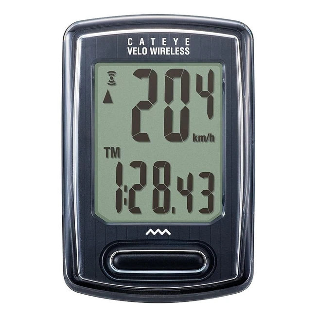 Cateye Velo Plus VT235 Wireless Computer - Track Speed, Distance, Time