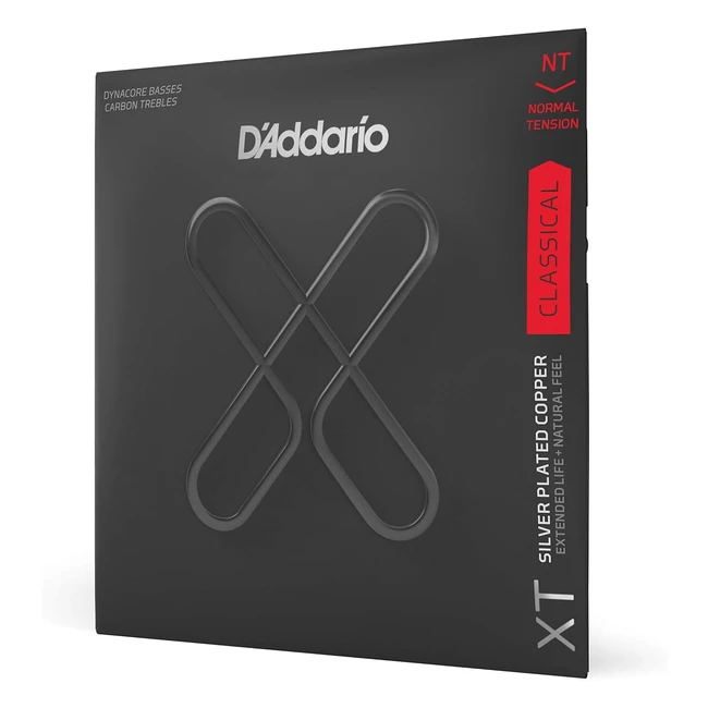 Cordes XT Dynacore Carbone pour Guitare Classique - DAddario XTC45FF - Tension 