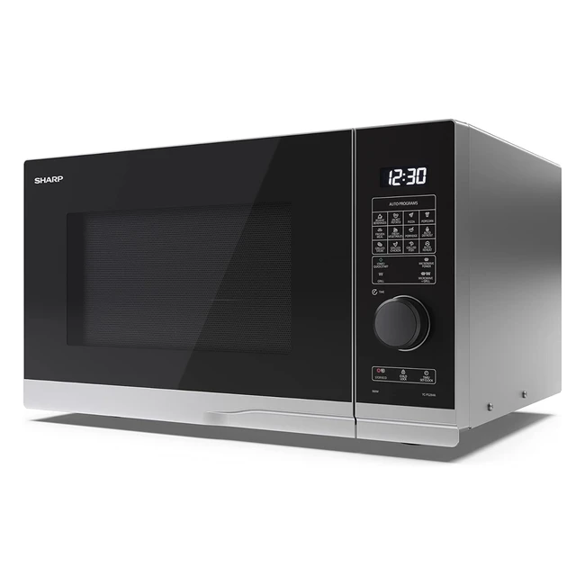 Sharp YCPG234AUS 23L 900W Digital Microwave with 1000W Grill - Eco Mode Defrost