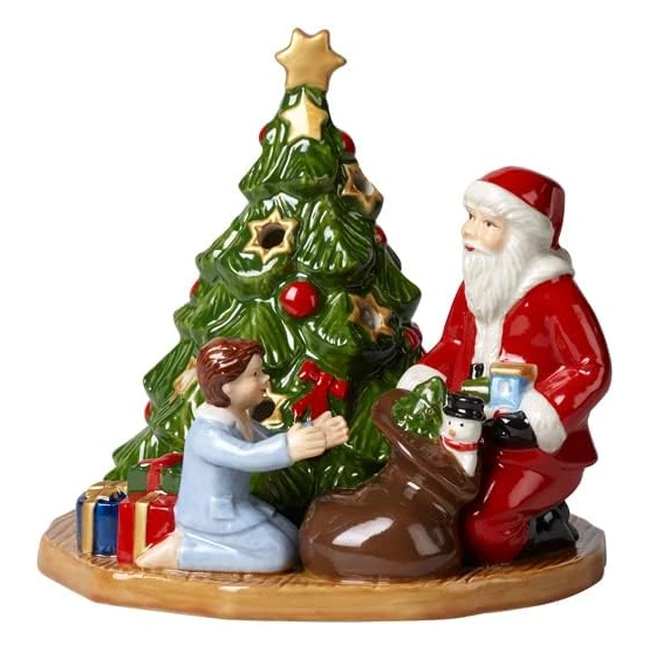 Lanterne de Noël Villeroy & Boch Christmas Toys - Figurine en porcelaine - Décoration festive - 15 x 14 x 14cm