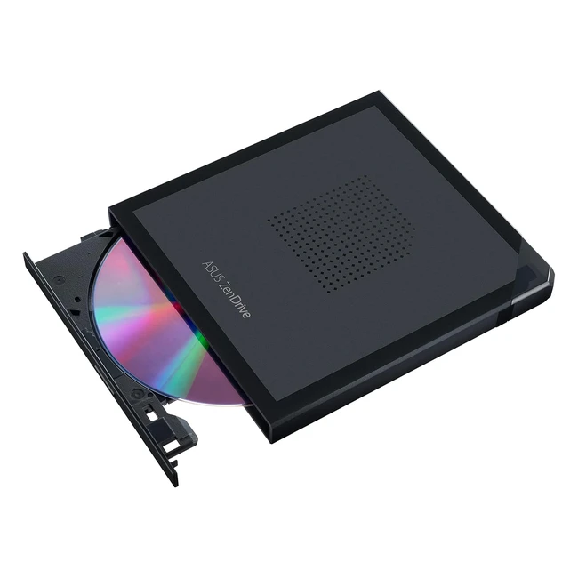 ASUS SDRW08V1MU External Ultraslim 8x DVD Writer - USB Type C - Mac Compatible - MDisc Support