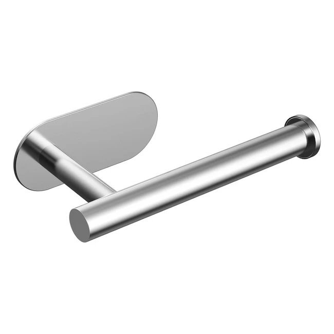 UMI Toilet Roll Holder - Self Adhesive SUS 304 Stainless Steel - Wall Mounted - 