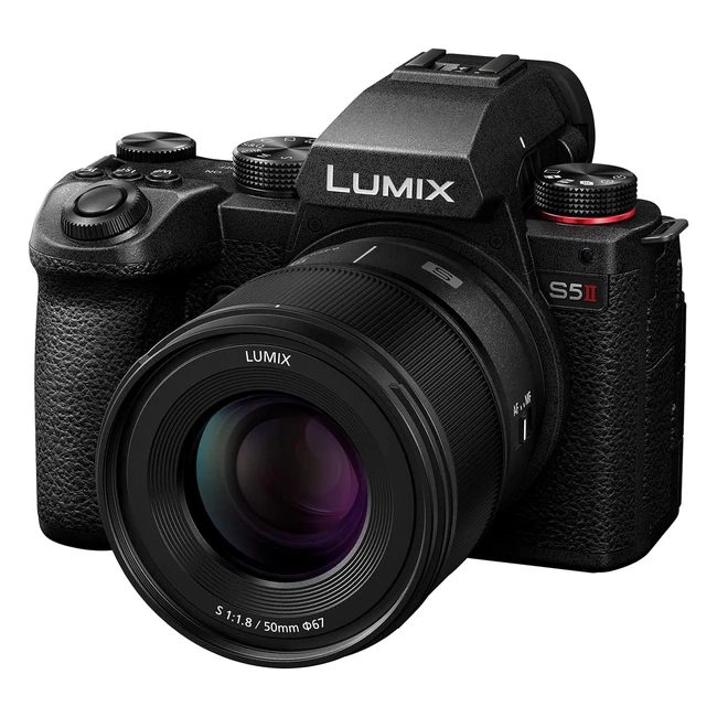 Panasonic Lumix S5II Full Frame Mirrorless Camera Kit with New Phase Hybrid AF A