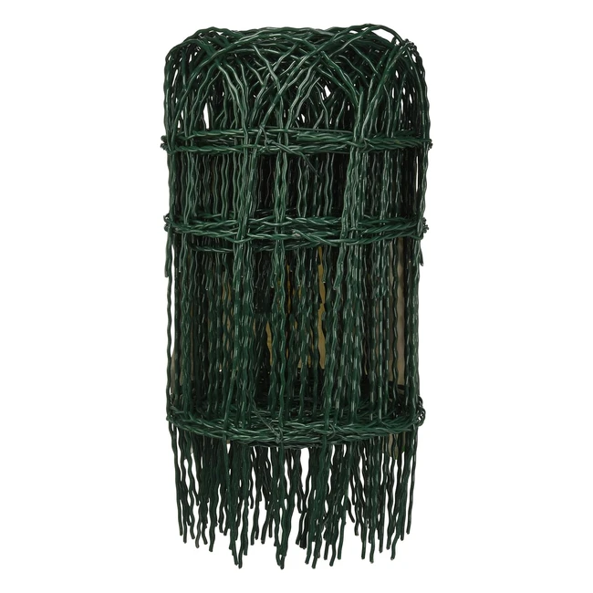 Cavallino 56514 Rete Ornamentale Plastica 10 mt 40 cm - Verde