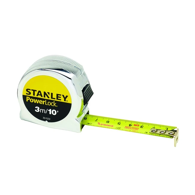 Misuratore Stanley Micro Powerlock 3m - Precisione e Durata