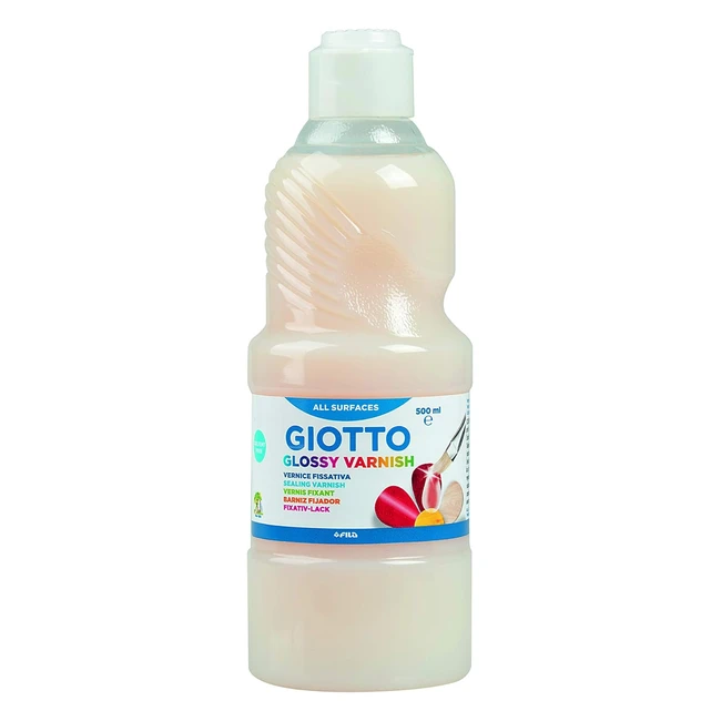 Giotto Barniz Brillante 500 ml - Protección duradera y fácil aplicación