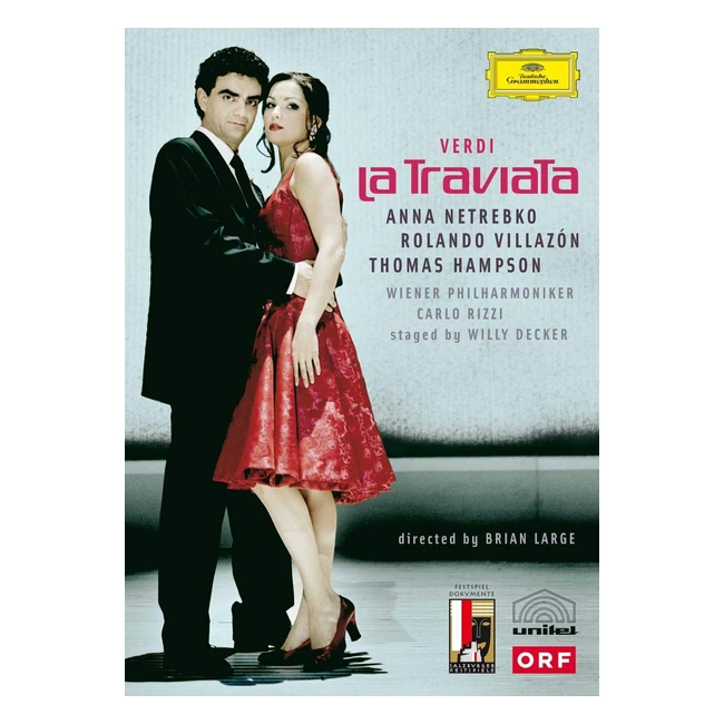 DVD La Traviata Netrebko Villazon Rizzi Alemania - Envío Gratis