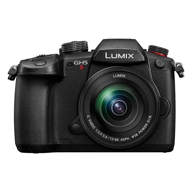 Panasonic Lumix GH5M2 Mirrorless Camera with Wireless Live Streaming and Lumix 1
