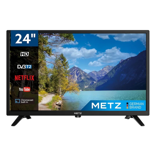 Metz Smart TV MTC6020 24'' LED Android TV - HDMI USB - Nero