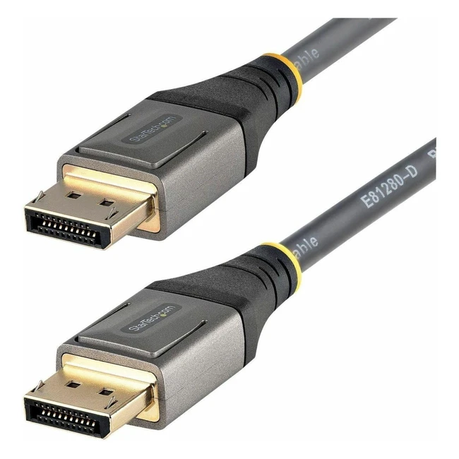 Startechcom 10ft 3m VESA Certified DisplayPort 14 Cable - 8K 60Hz HDR10 - Ultra HD 4K 120Hz Video