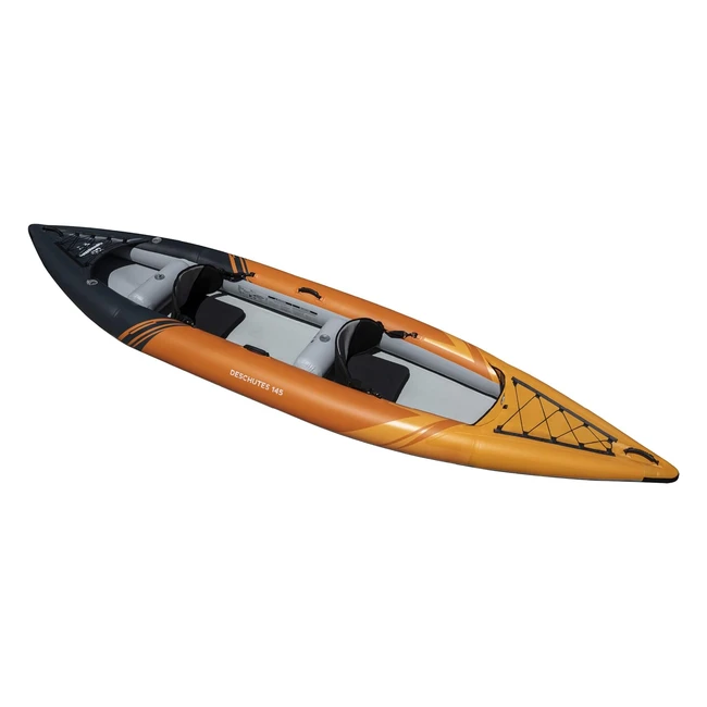 Aquaglide Deschutes Inflatable Kayak - Lightweight Rigid Design - Perfect for L