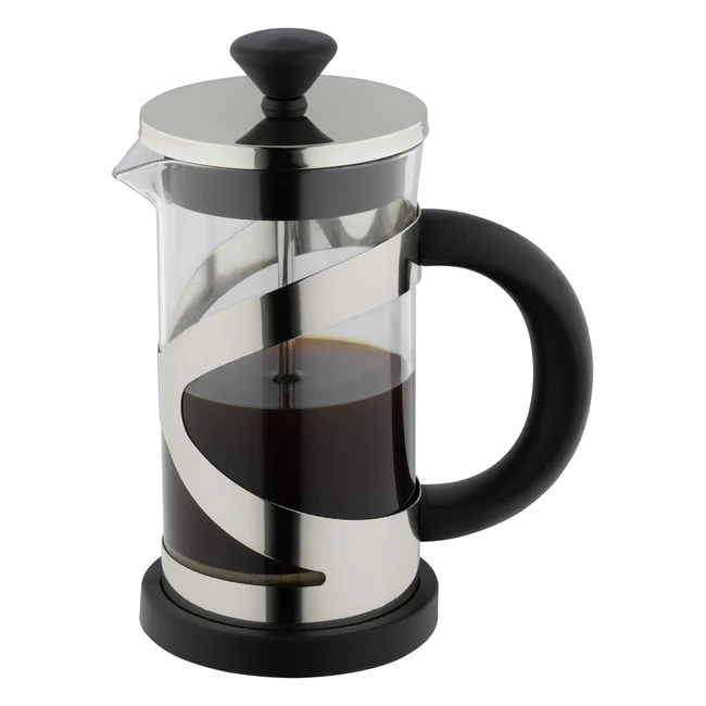 Classic Cafetiere Chrome Finish 4 Cup French Press Coffee Maker