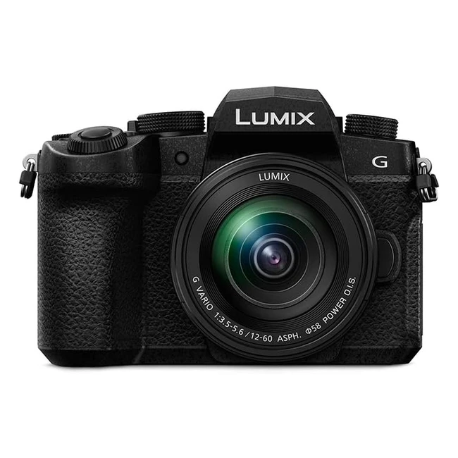 Panasonic Lumix DCG90MEBK Compact System Mirrorless Camera with 1260mm Lens - Bl