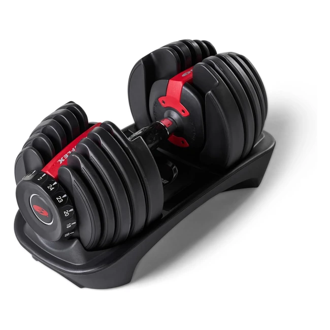Bowflex SelectTech Adjustable Weights & Dumbbells - Single Piece | Rapidly Switch, Compact Design