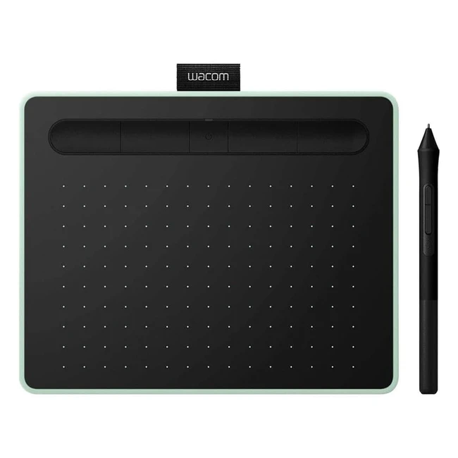 Wacom Intuos S Pistachio Bluetooth Pen Tablet - Wireless Graphic Tablet for Pain