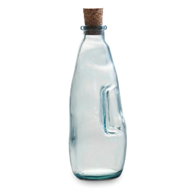 Tower NL847036 Natural Life Recycled Glass Oil Bottle - Sustainable  Tactile - 