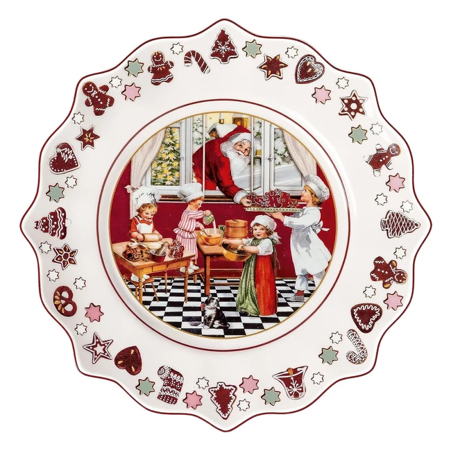 Plato de Aniversario Villeroy  Boch Christmas Edition 2023 - Porcelana Premium