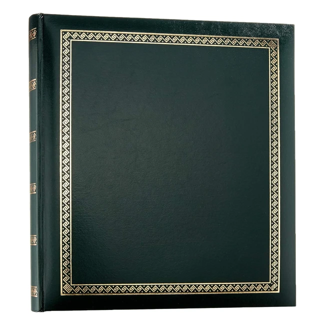 Walther Design Photo Album Green 29 x 32 cm - Imitation Leather with Embossing -